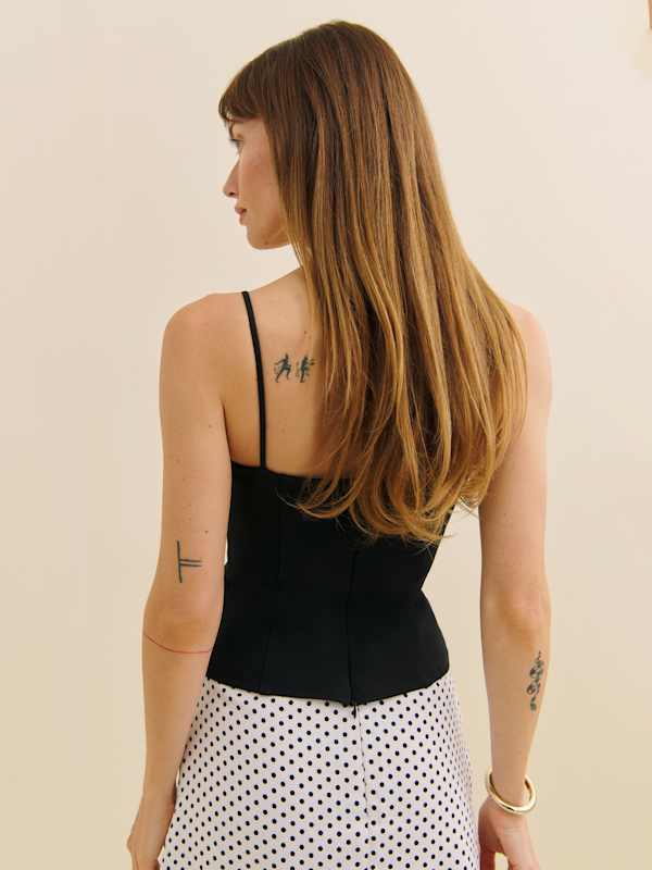 Winona Knit Top - Black