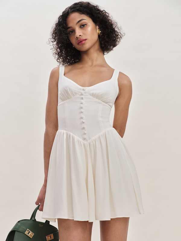 Wynn Dress - White