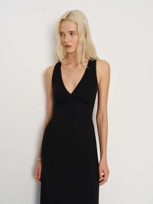 Brayden Knit Dress - Black