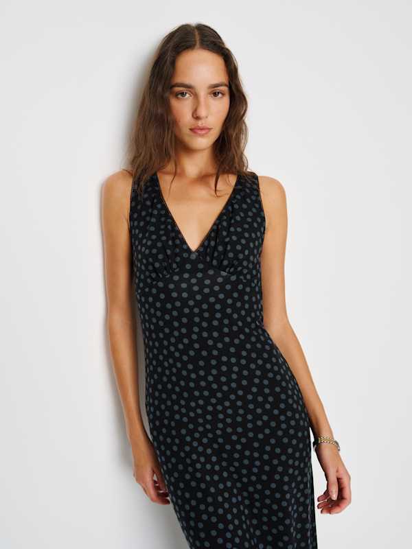 Brayden Knit Dress - Cosmic Dot