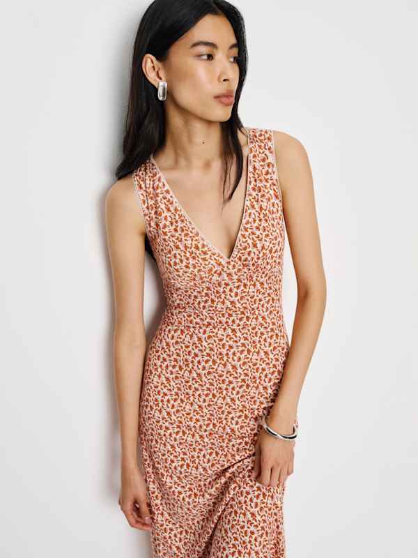 Brayden Knit Dress - Mulberry