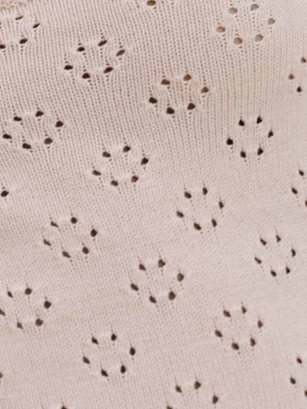 Forest Cotton Sweater Dress - Powder Pink