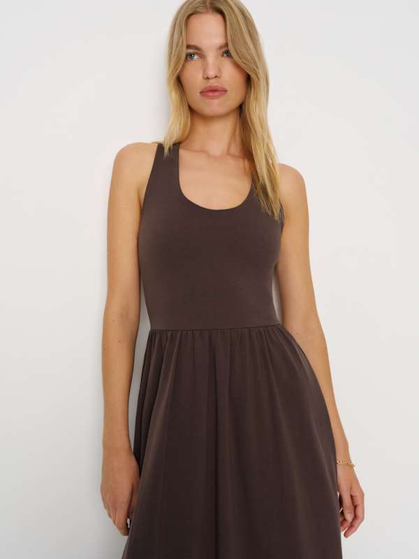 Walker Knit Dress - Mole