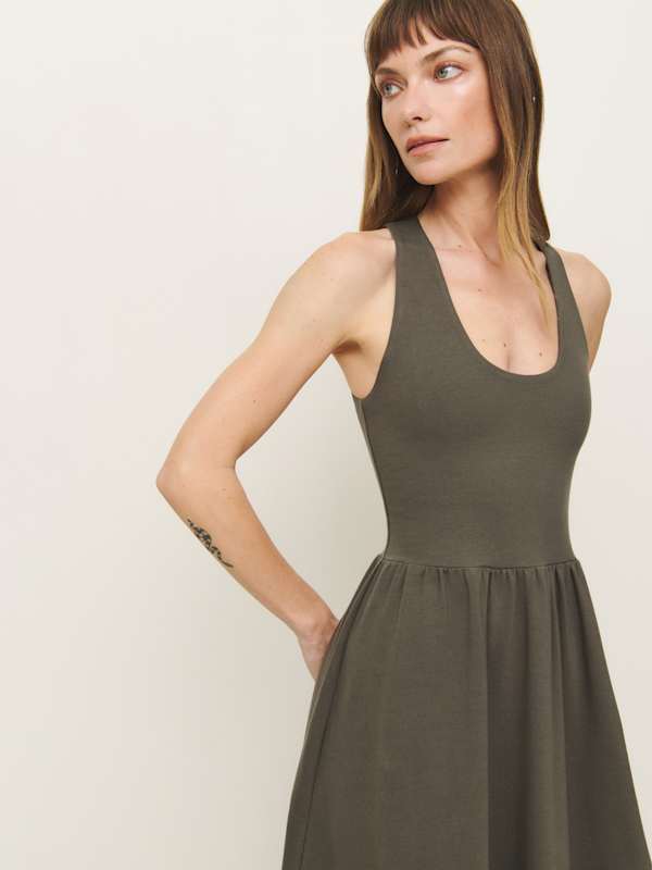 Walker Knit Dress - Pine Tree