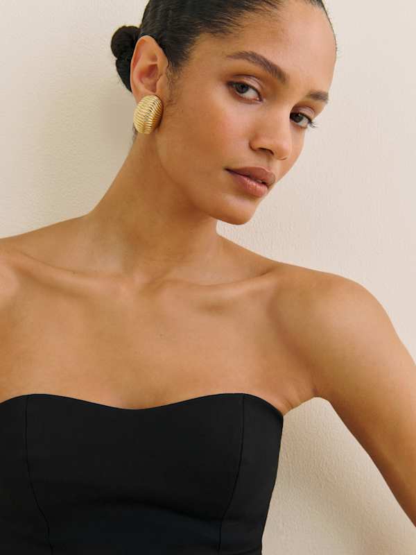 Sandro Knit Top - Black