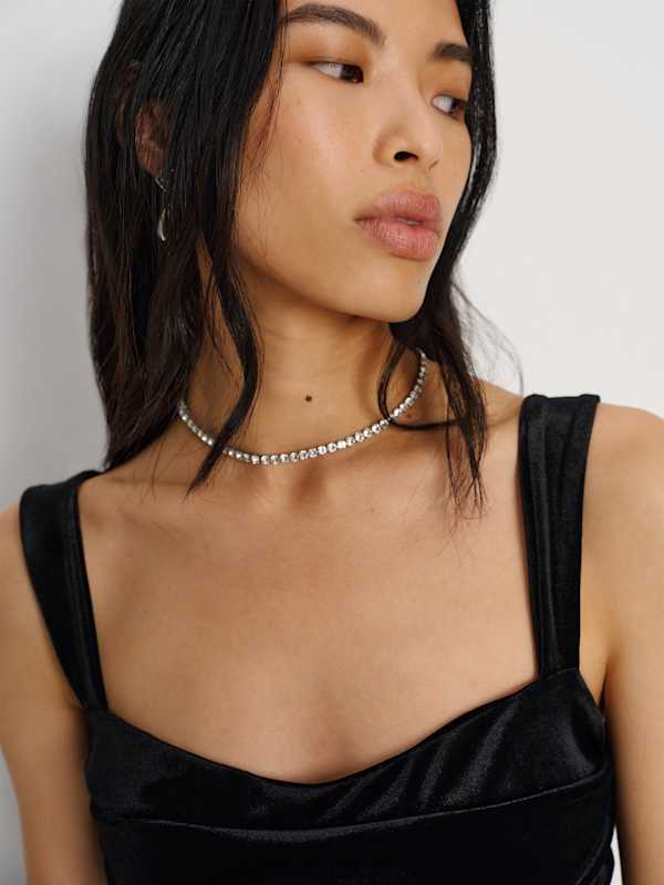 Trish Knit Top - Black Velvet