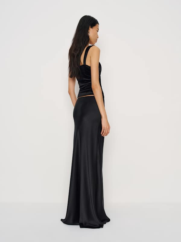 Trish Knit Top - Black Velvet