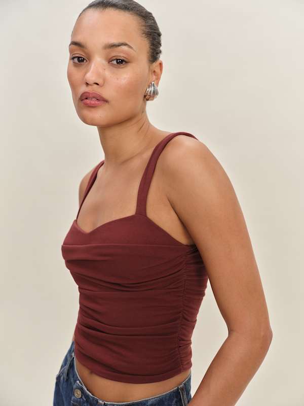 Trish Knit Top - Chianti