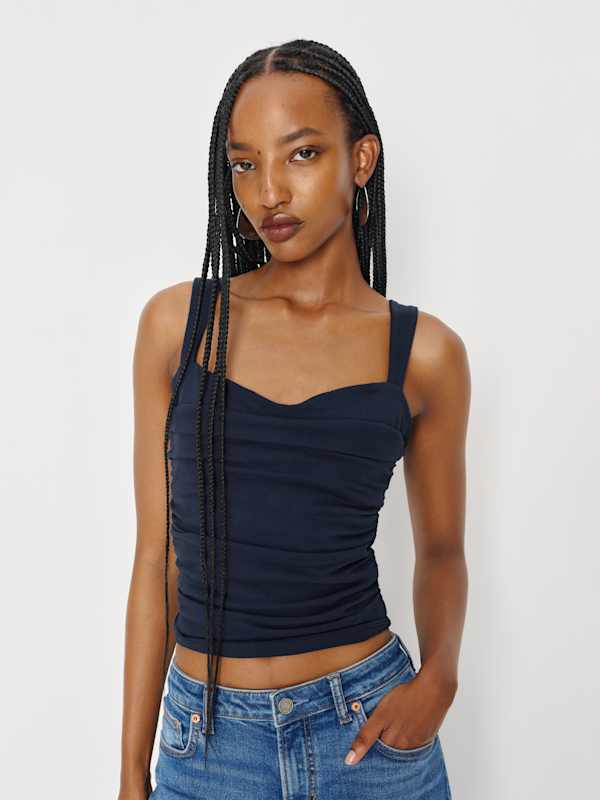 Trish Knit Top - Midnight