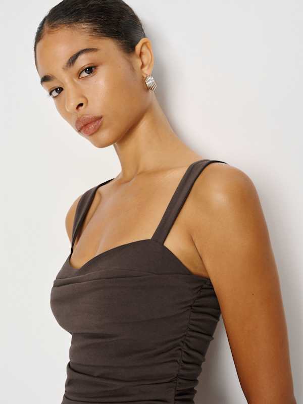 Trish Knit Top - Mole