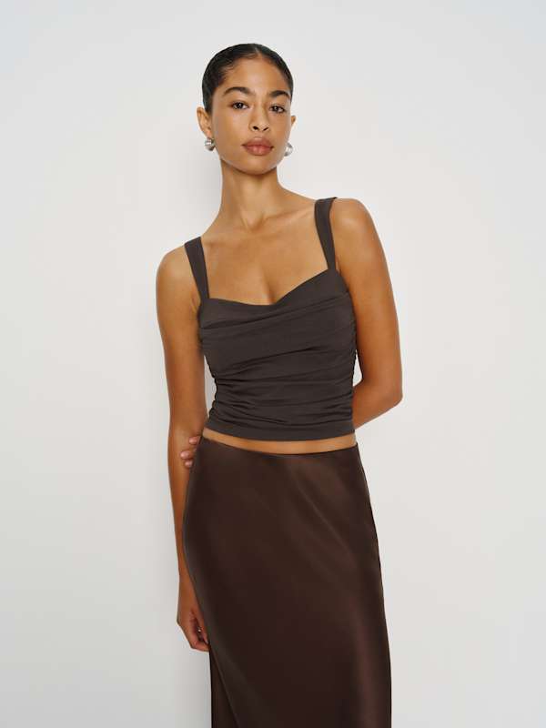 Trish Knit Top - Mole