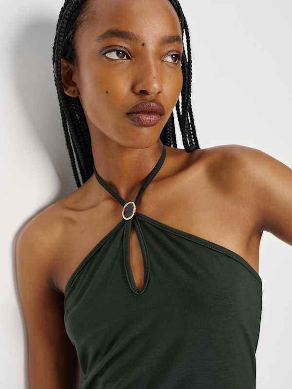 Juniper Knit Top - Forest