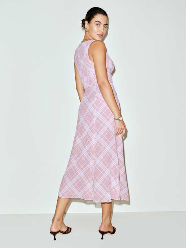 Ceara Dress - Rosa Plaid