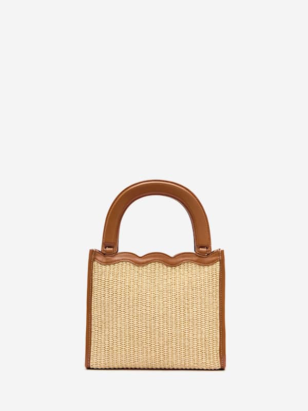 Emma Mini Bag - Natural Raffia