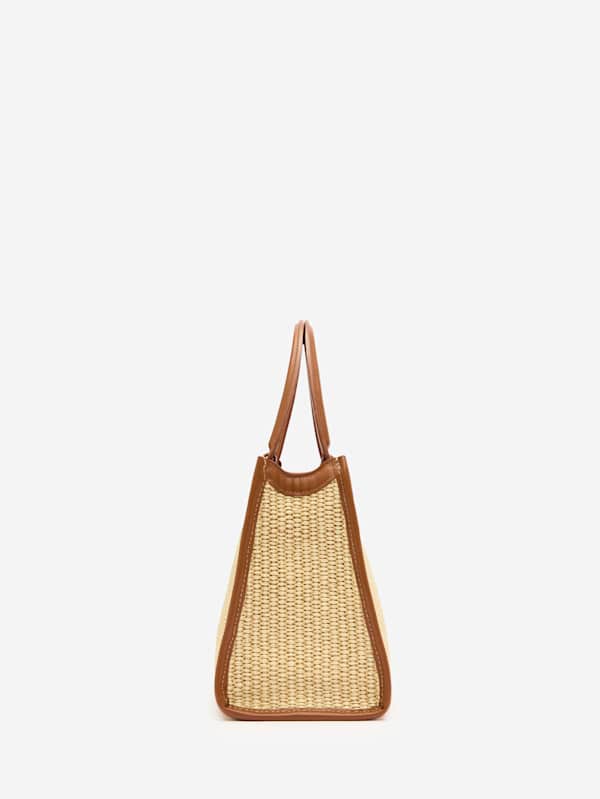 Emma Mini Bag - Natural Raffia