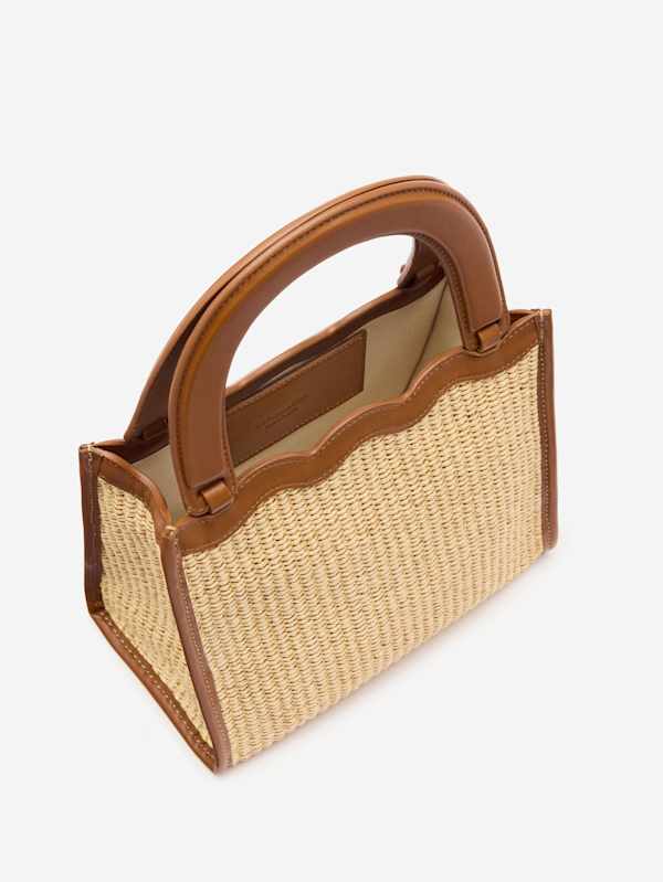 Emma Mini Bag - Natural Raffia