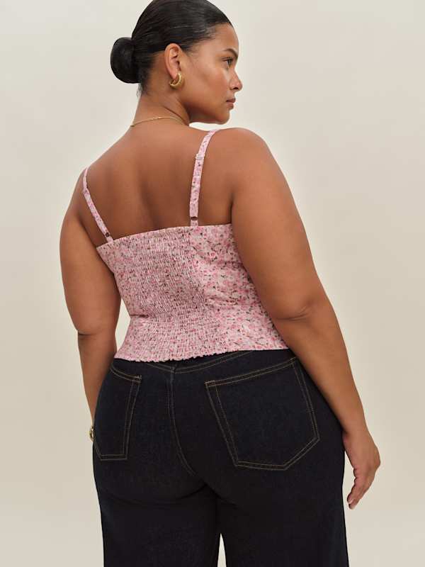 Hattie Linen Top Es - Rosin