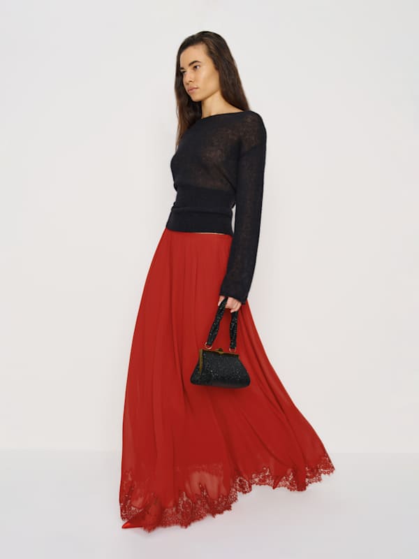 Gemma Skirt - Sangre Lace