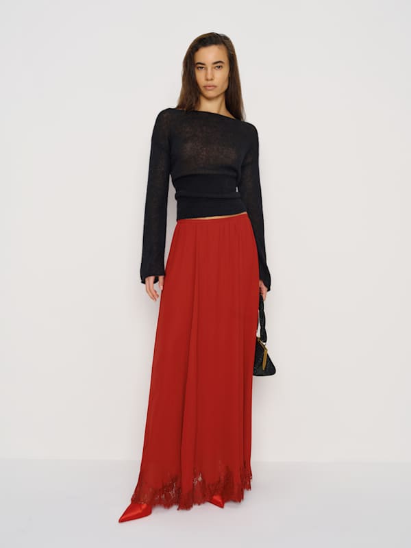 Gemma Skirt - Sangre Lace