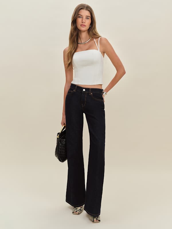 Elliot Knit Top - White