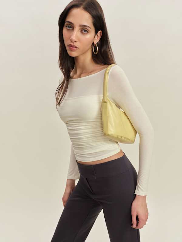 Julian Knit Top - Ivory