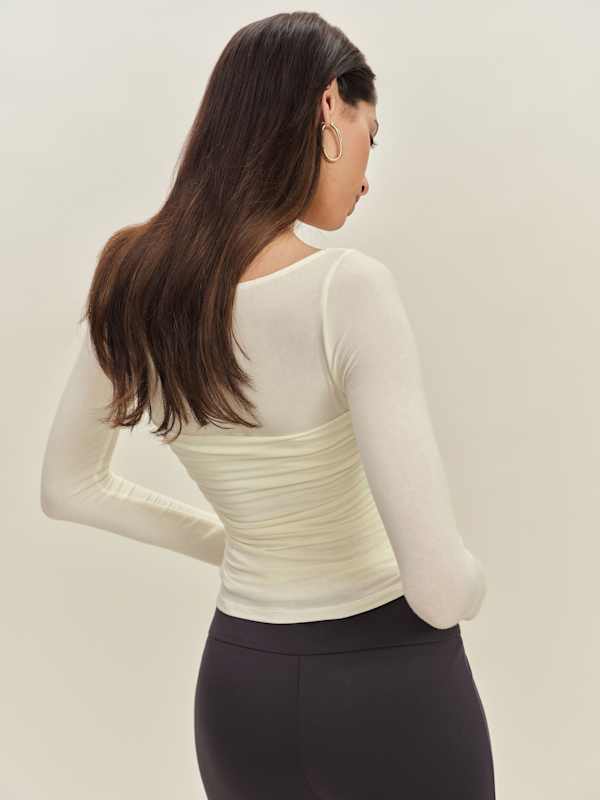 Julian Knit Top - Ivory