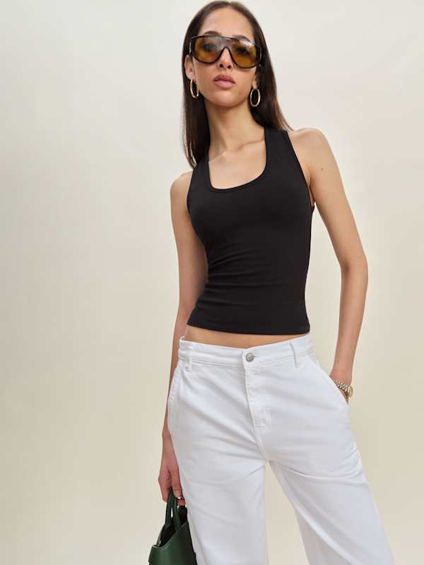 Archie Knit Top - Black