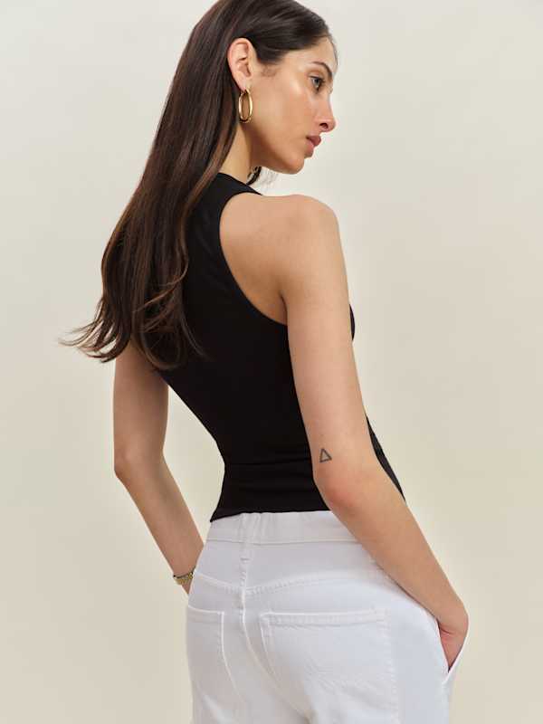 Archie Knit Top - Black