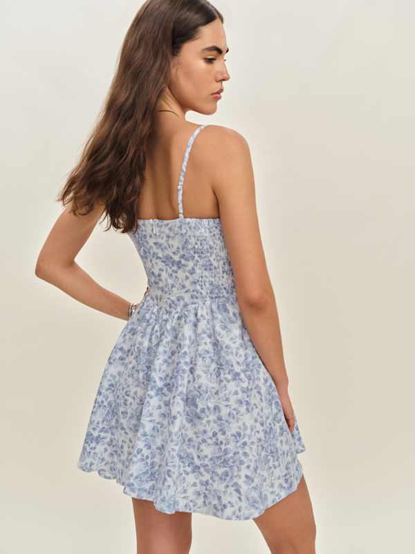 Olina Linen Dress - Chloe