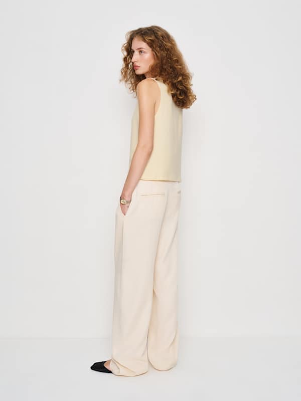 Pears Knit Top - Custard