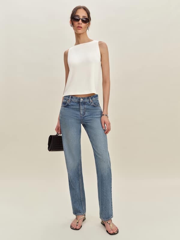 Pears Knit Top - Fior Di Latte