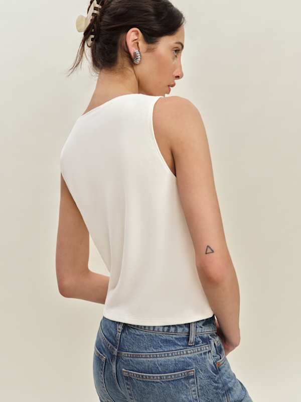 Pears Knit Top - Fior Di Latte
