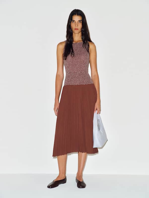 Andi Dress - Choco Dot