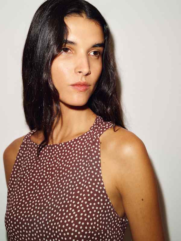 Andi Dress - Choco Dot
