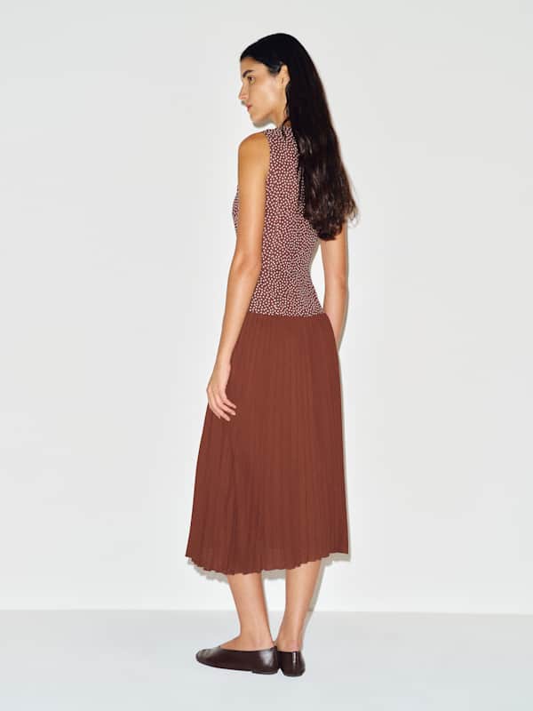 Andi Dress - Choco Dot