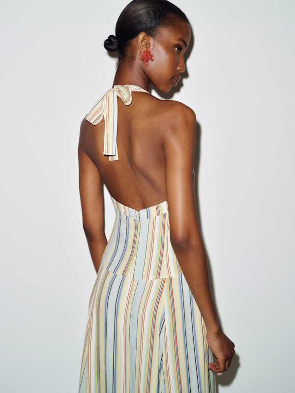 Sofia Dress - Capri Stripe