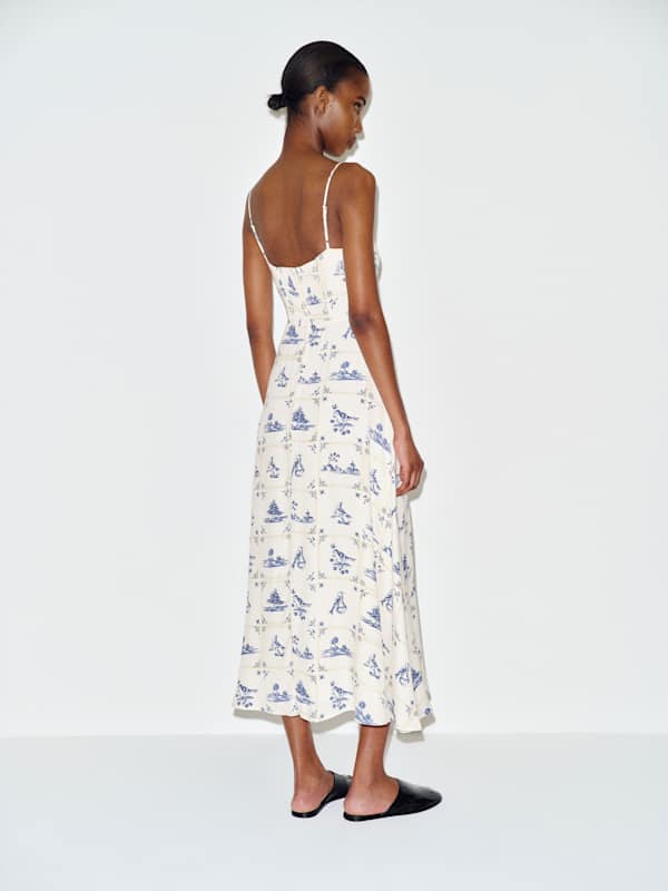 Monette Dress - Antique Tile