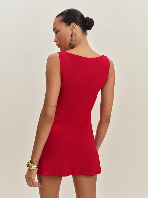 Dale Dress - Lipstick