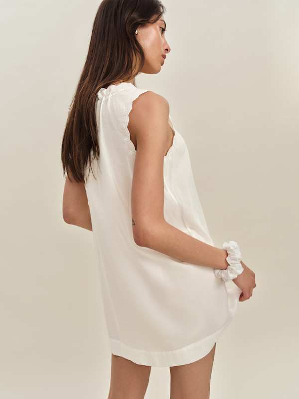 Holly Sleep Dress - Ivory