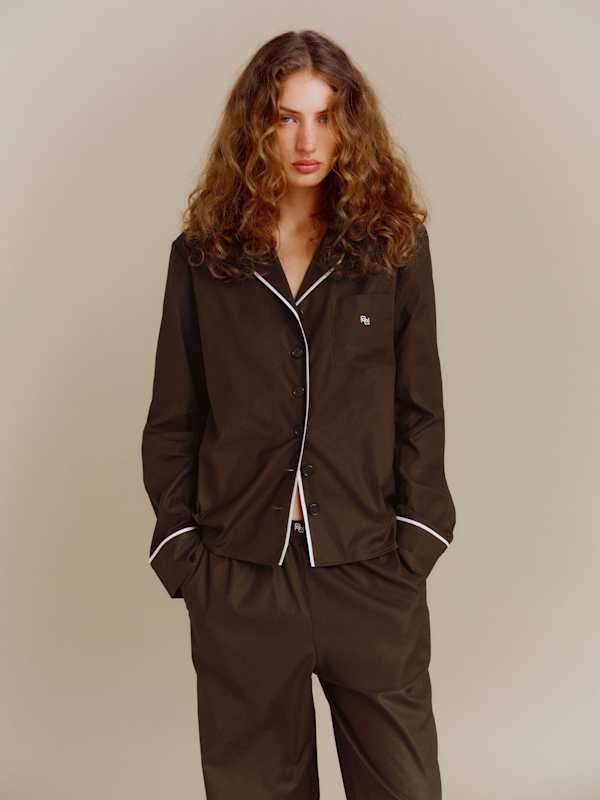 Coco Pajama Set - Cafe