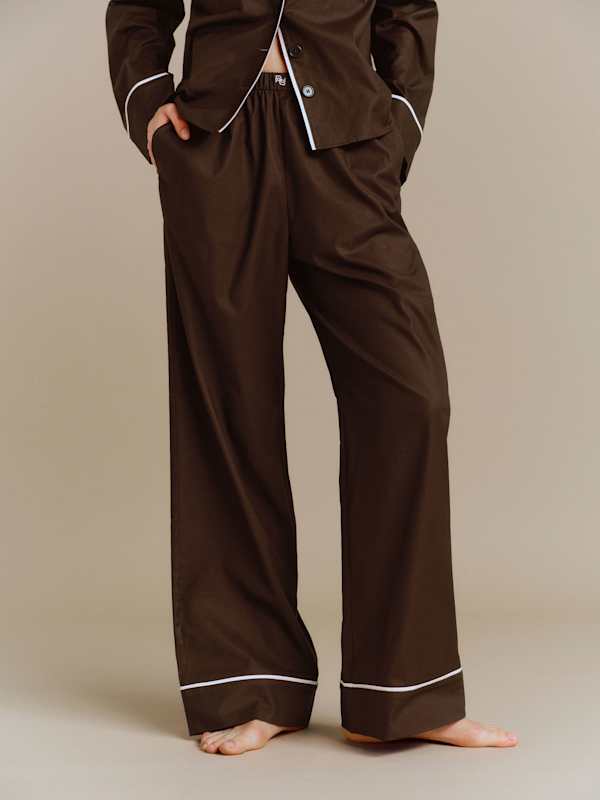 Coco Pajama Set - Cafe