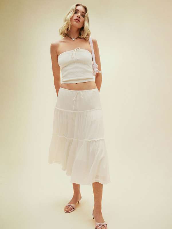 Laney Skirt - Ivory