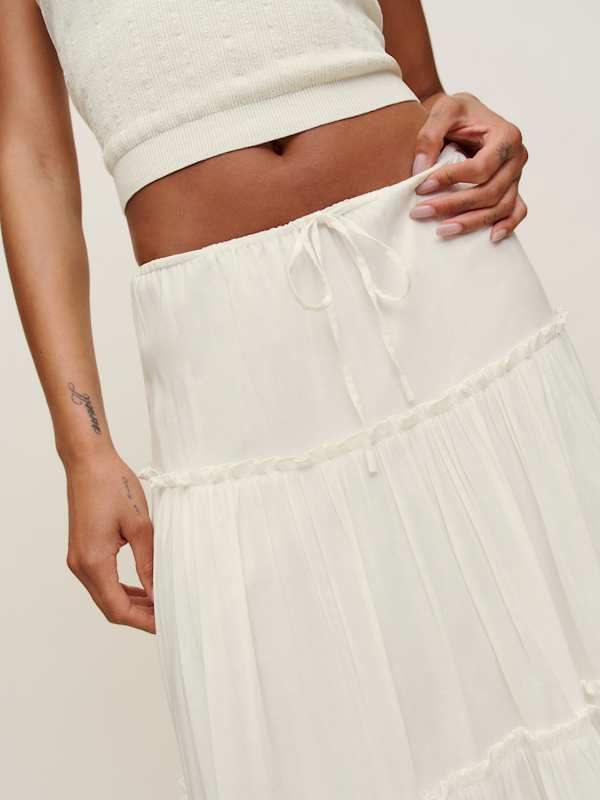 Laney Skirt - Ivory