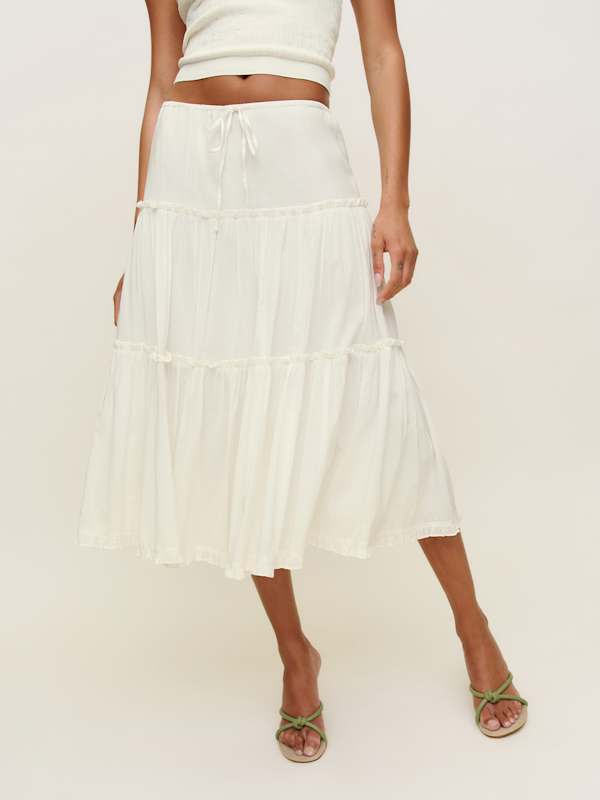 Laney Skirt - Ivory