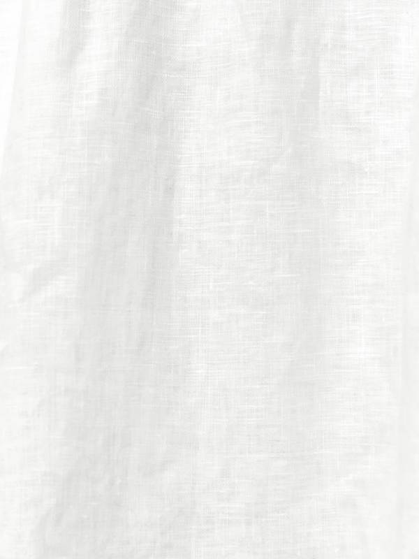 Everett Linen Dress Es - White