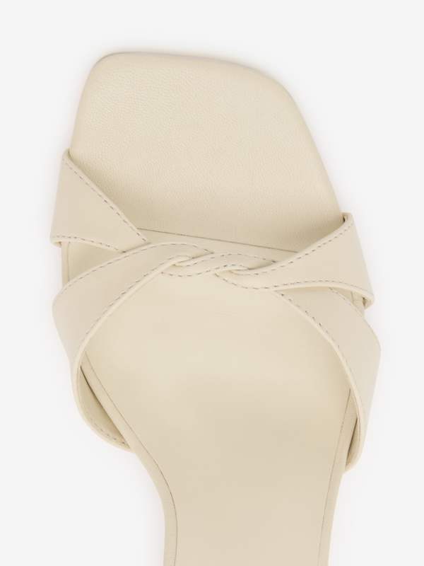 Margo Wedge Sandal - Almond Leather