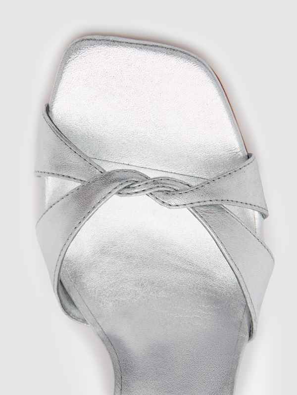 Margo Wedge Sandal - Silver