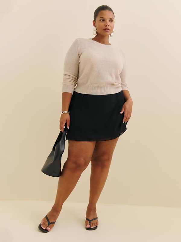 Brandy Skirt Es - Black