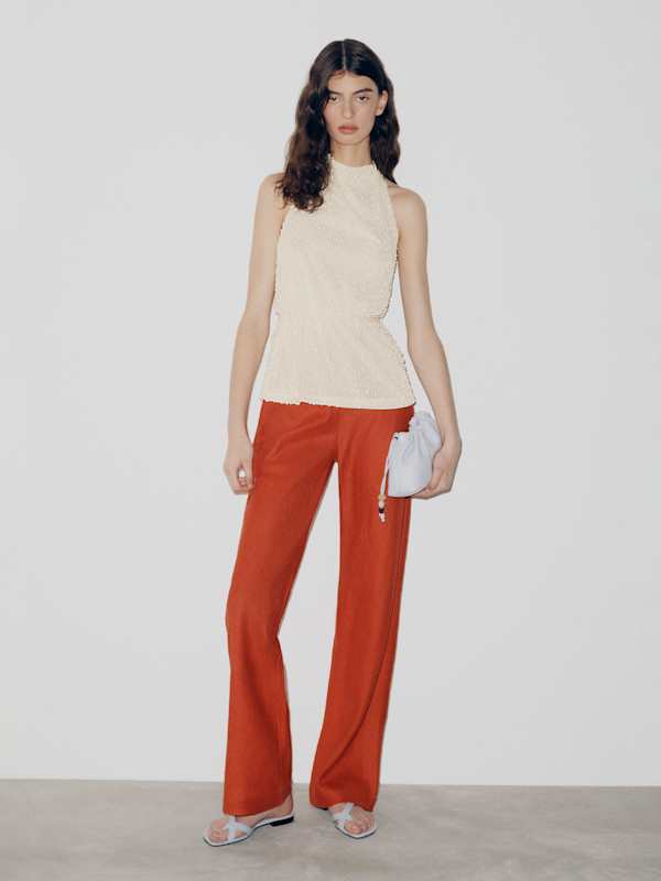 Ketra Knit Top - Ivory