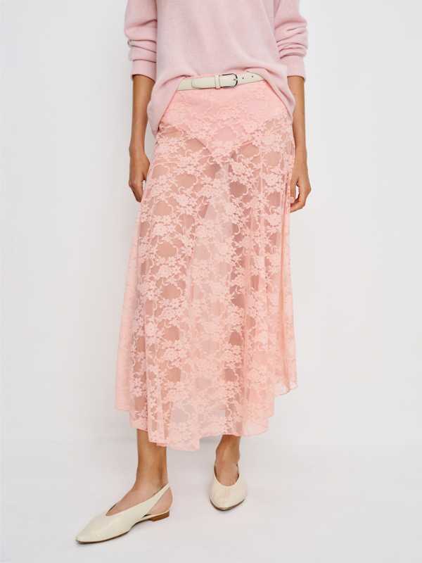 Mirabelle Knit Skirt - Pink